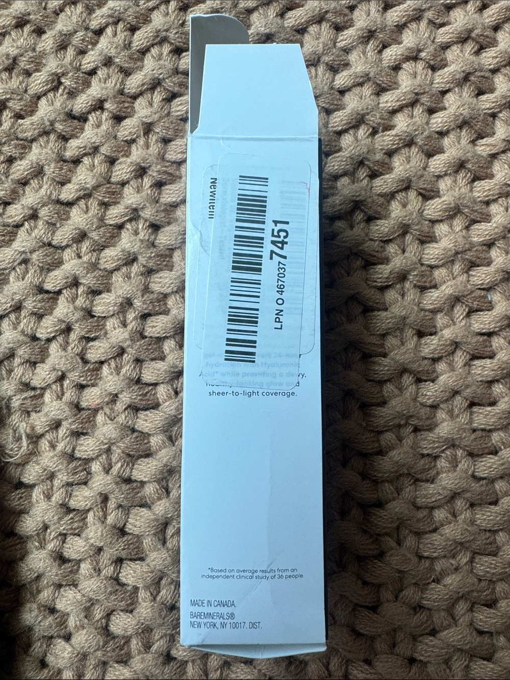 NEW bareMinerals Complexion Rescue Tinted Moisturizer Vanilla 02 35mL/1.18fl oz - Picture 5 of 7
